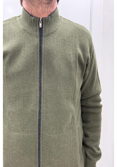 Santa Dmctekstil Erkek Snt-6521 Haki Yeşil Desenli Spor Kesim Rahat Kalıp Hakim Yaka Kışlık Kuzu Yünlü Fermuarlı Hırka Santa Dmctekstil Erkek Snt-6521 Haki Yeşil Desenli Spor Kesim Rahat Kalıp Hakim Yaka Kışlık Kuzu Yünlü Fermuarlı Hırka