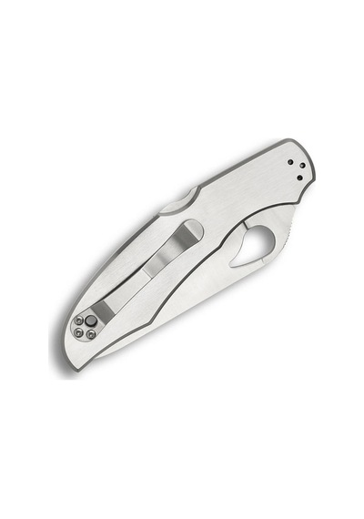 Spyderco Byrd Cara Cara 2 Stainless Combinationedge Kamp Çakı Gümüş