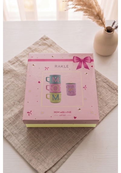 Mom With Love Stackable 4'lü  Seti 180 Cc / 110 Gr