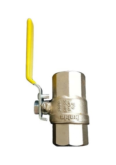 Kalde 1 Küresel Kilitli Doğalgaz Vanası Ts-En331-Dn25