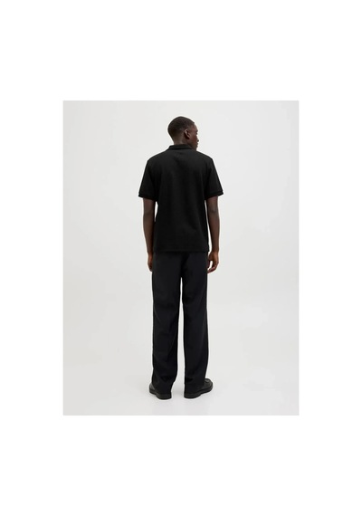 Jack & Jones Jack&jones 12268130 Yakali Erkek Tshirt - Siyah