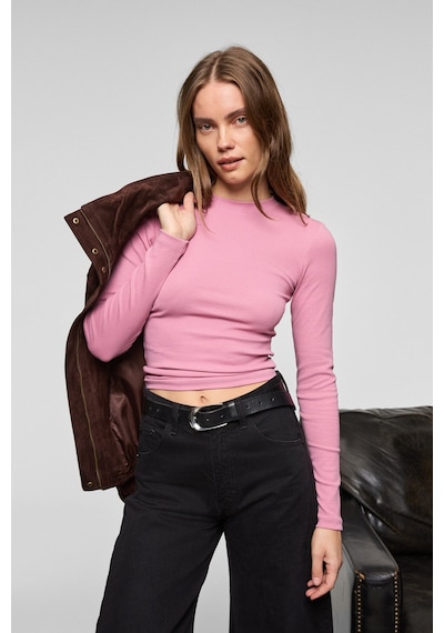 Grımelange Grıgros Kadın Esnek Kumaşlı Vücuda Oturan Slim Fit Uzun Kollu Lila T-shirt Lila Grımelange Grıgros Kadın Esnek Kumaşlı Vücuda Oturan Slim Fit Uzun Kollu Lila T-shirt Lila