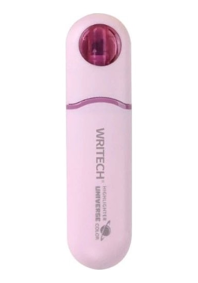 Wrıtech W-8154 Astronot Fosforlu Kalem Pastel Pembe - 12'li Kutu