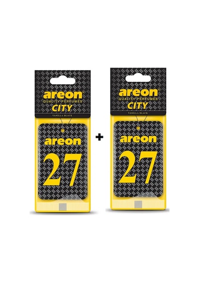 Areon City Vanilla Black 27 Oto Araç Kokusu 2li 1 Takım