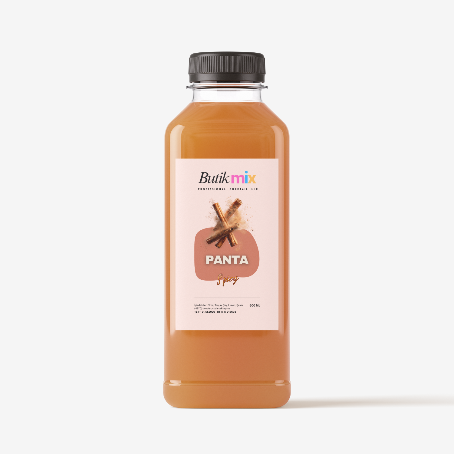 Panta Hazır Kokteyl Karışımı 500ml - Elma-çay-tarçın