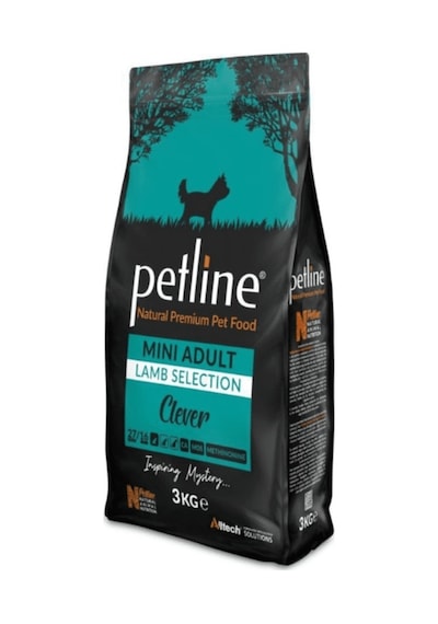 Petline Mini Adult Clever Kuzu Etli Küçük Irk Yetişkin Köpek Maması 3 KG
