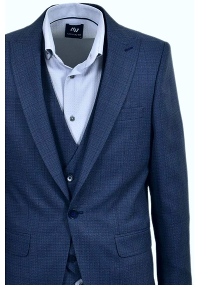 Erkek Hasır Silim Fit Takım Elbise Bgl-st03496 001