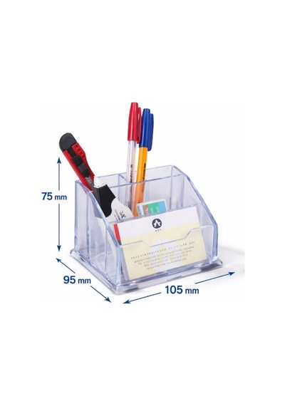 Ark Neoclear Şeffaf Organizer 2031 Şeffaf - Turuncu