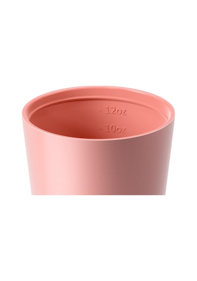 Made By Fressko Camino Yeniden Kullanılabilir Kahve Bardağı, Yalıtımlı Termal Kupa, 340 Ml, Şeftali Peach Pink