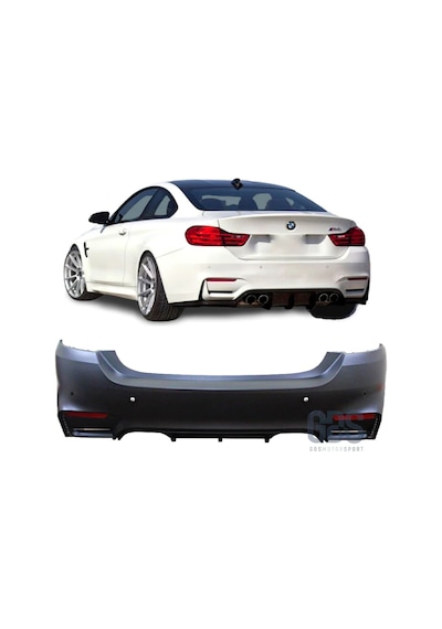BMW F32 2015- 4.SERİ COUPE PLASTİK M4 ARKA TAMPON