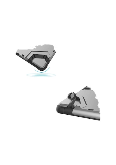 Galaxy Uyumlu Tab A 8.0 2019 T290 Kılıf Defens Standlı Ultra Koruma Armor Zırh Silikon Arka Kapak