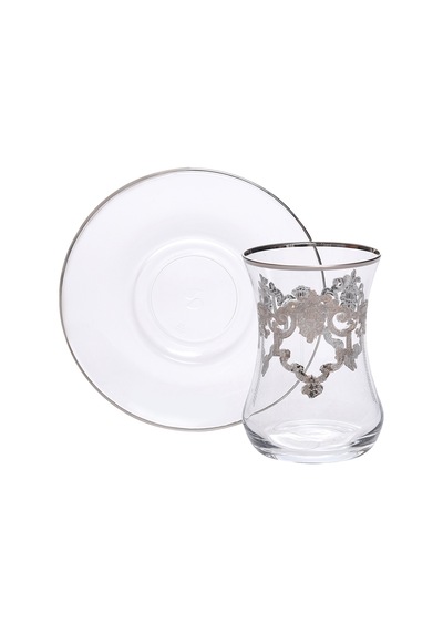 Decorium Çay Takımı 12 Prc Palas Platin M00719 Platin