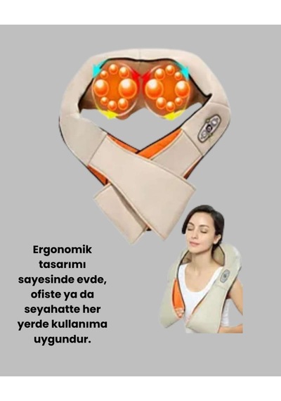 Kas Eklem Ağrılarına Ovmalı Isıtmalı Boyun Omuz Bel Aleti