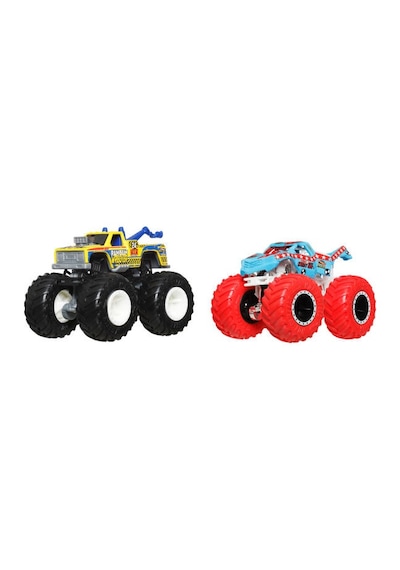 Hot Wheels Monster Trucks Güçlü İkili 1:64 Arabalar Ramblın Wreck Çok Renkli