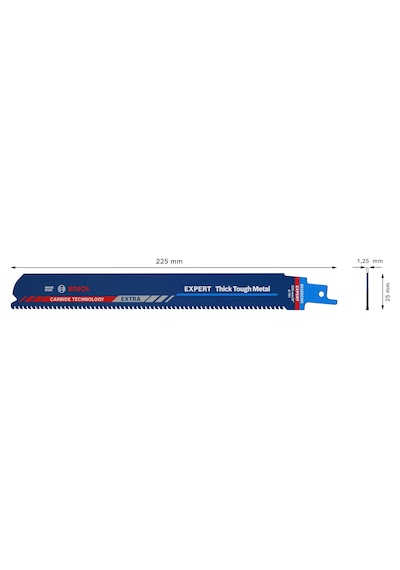 Bosch Expert Thick Tough Metal S 1155 Chc Panter Testere Bıçağı 1 Parça  - 2608900368