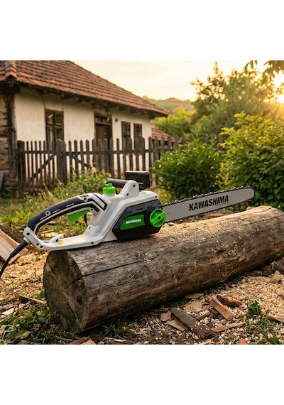 Kawashima KM7J139D 2400W 45 CM Elektrikli Ağaç Kesme Makinesi