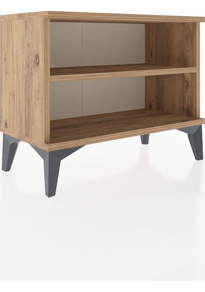 Arges Komodin Tek Raflı 60x30x48 Çam-çam Çam