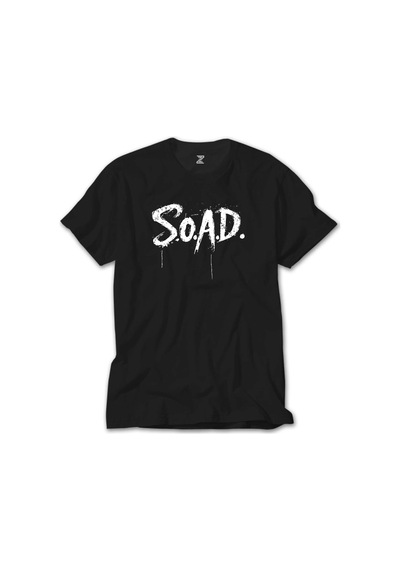 System Of A Down S.o.a.d Siyah Tişört Siyah