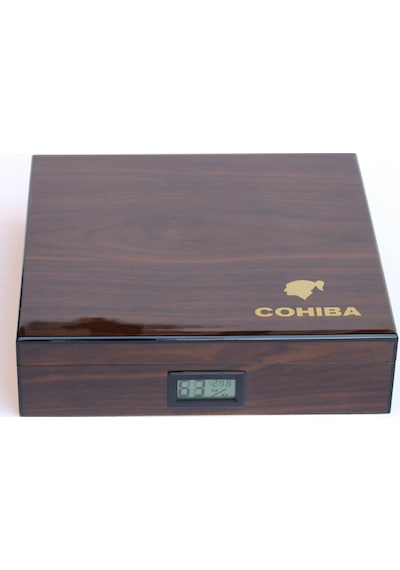 Cohiba Kahverengi Desenli Humidor Puro  Kutusu
