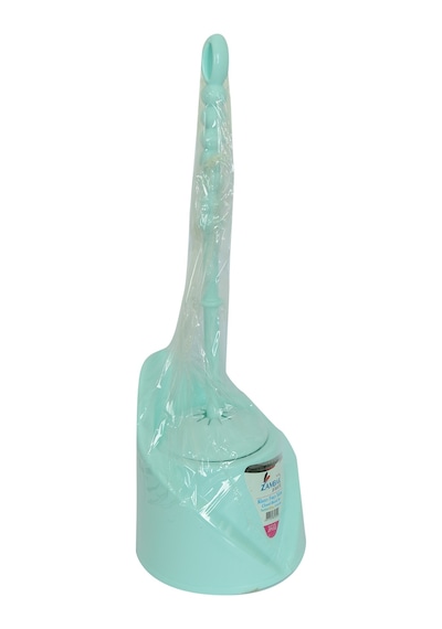 Zambak Plastik Muhafazalı Tuvalet Klozet Fırça Takımı Karışık Renk Zp 152