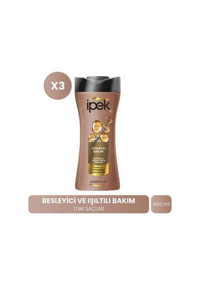 İpek Seramid & Keratin & Argan Yağı Kuru Ve Yıpranmış Saçlar İçi PKT.IPEK.029