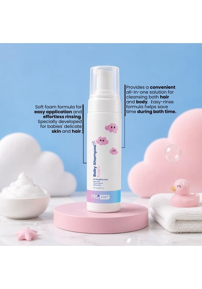 Soft Baby Köpük Şampuan 200 Ml