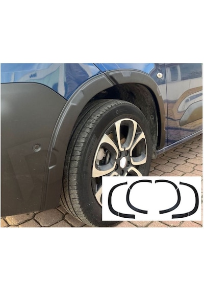 Toyota Proace City 2019+ Çamurluk Dodik - Proace City Dodik 8 Prç - Proace City Çamurluk Koruma 8 Prç