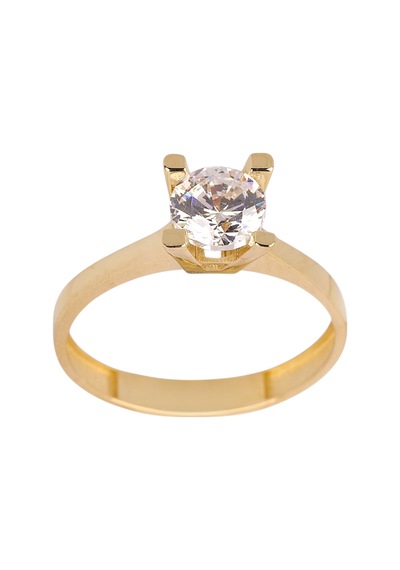 Cigold Tektaş Yüzük 14 Ayar Altın 1.64 Gr Oa-c11501029027
