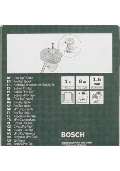 Bosch Tüm Easy Ve Combıtrım Ler Uyumun Yedek Misina 8 Metre 1,6 Mm