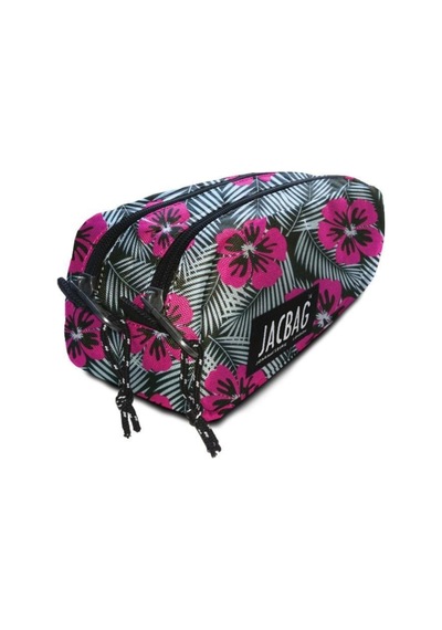 Jacbag Dual Pouch Pencıl Case-çift Bölmeli Kalemkutu - Gri Gri
