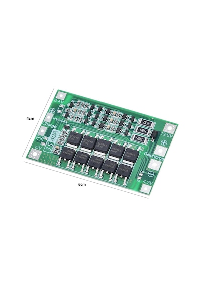 PİL ŞARJ KORUMA KARTI BMS 18650 LİTYUM 40A 3S