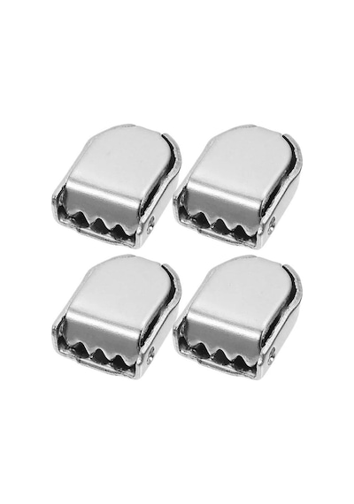 Akıllı Kilitli Ayarlanabilir 1 Çift Bej 6 Mm Lastik Pratik Bağcık Bej