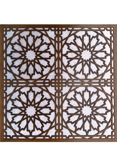 60x60 Cm Asma Tavan Uyumlu Led Döşenebilir Tavan Paneli- Kahve Renk