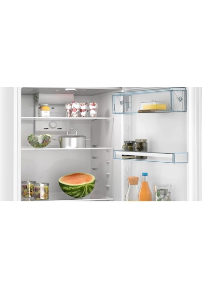 Bosch KDN55XWE1N Serie 4 453 L Üstten Donduruculu No Frost Buzdolabı Beyaz