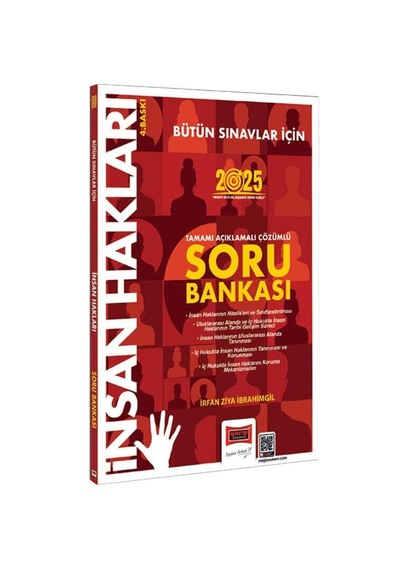 Yargı 2025 Tüm Sınavlar İçin İnsan Hakları Tamamı Açıklamalı Çözümlü Soru Bankası