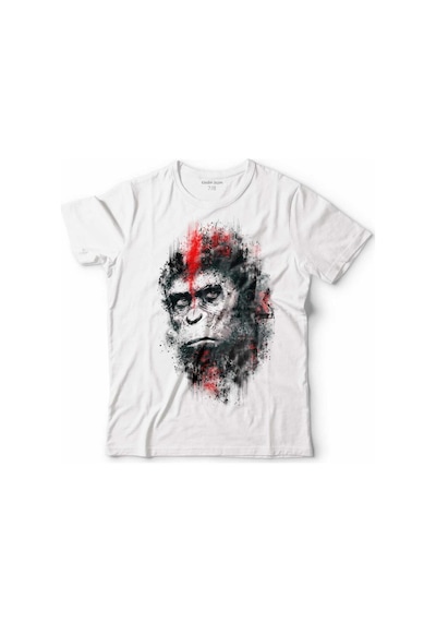 Maymunlar Cehennemi Caesar Evrim Evolutıon Maymun War Planet Apes Çocuk Tişört 001