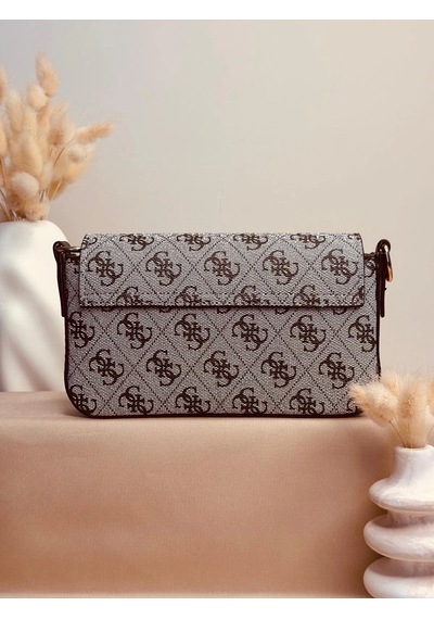 Elora Atelier Mila Mini Gri-siyah Çanta Çok Renkli