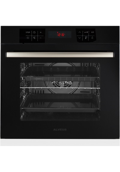 Alveus Premium MFA 627 - GLS 640 - MOD 3000 Siyah Ankastre Set