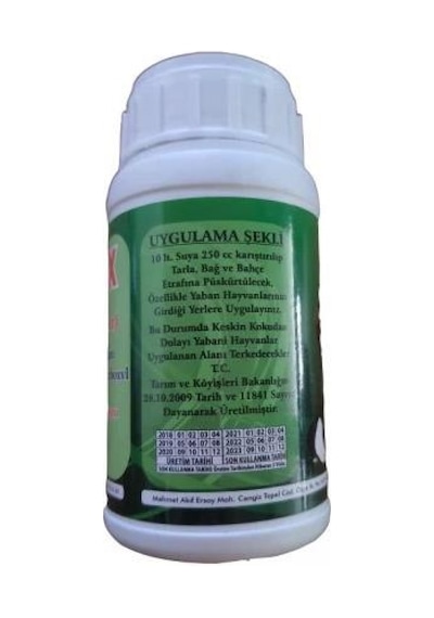 Pigex Yaban Kovar - Haşere ve Yırtıcı Kovucu 250 ML