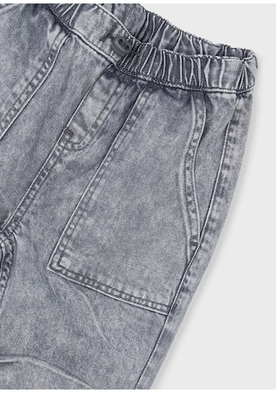 Mayoral Erkek Çocuk Jogger Kot Pantolon Gri