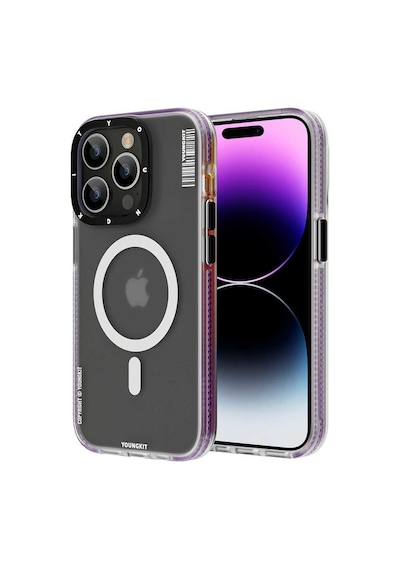 YoungKit Apple Uyumlu iPhone 14 Pro Max Kılıf Magsafe Şarj Özellikli Youngkit Jane Sand Serisi Kapak Youngkit-10142