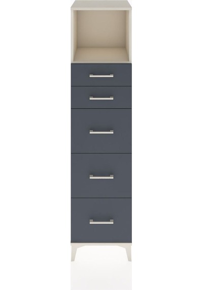 Hyperion Dolap Tek Raflı 5 Çekmeceli 44x44x182 Aytaşı-antrasit Aytaşı Hyperion Dolap Tek Raflı 5 Çekmeceli 44x44x182 Aytaşı-antrasit Aytaşı