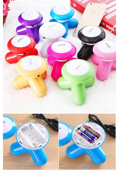 Mimo Usb Kablo Titreşimli Mini Masaj Aleti Asorti Çok Renkli