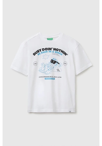 United Colors Of Benetton Erkek Çocukgarfield Baskı Detaylı Yuvarlak Yaka T-shirt Beyaz 6-14 Yaş-2820 United Colors Of Benetton Erkek Çocukgarfield Baskı Detaylı Yuvarlak Yaka T-shirt Beyaz 6-14 Yaş-2820