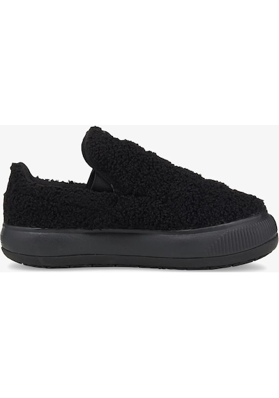 Puma Suede Mayu Slıp-on Kadın Ayakkabı 384887-01 Siyah