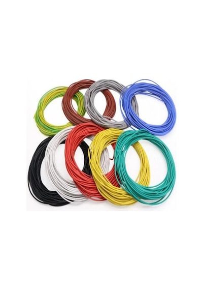 Çok Damarlı Montaj Kablosu 24awg Kahverengi 5m