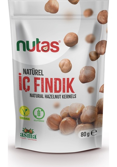 Nutas Natürel İç Fındık 80 G