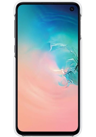 Galaxy S10e İle Uyumlu Kılıf Led Cover Beyaz Ef-kg970cwegww
