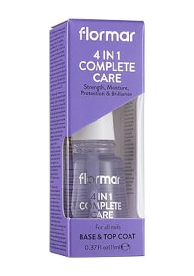 Flormar 4'ü 1 Arada Bakım Yapan Tırnak Koruyucu Cila - 4 İn 1 Complete Base Coat - 000-8682536059299
