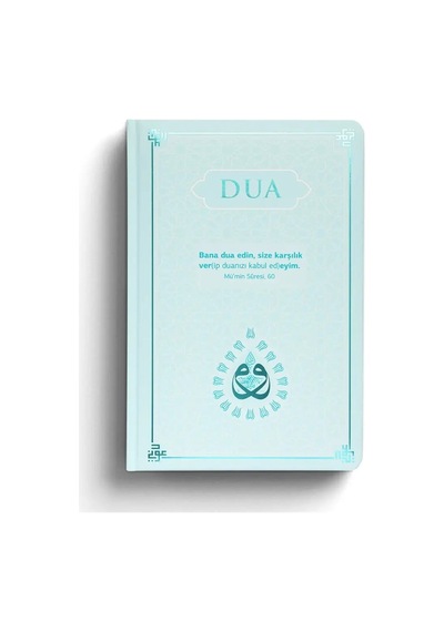 Dua Evrâd-ı Şerîfe Büyük Boy - Arapça+türkçe - Turkuaz / Kol...